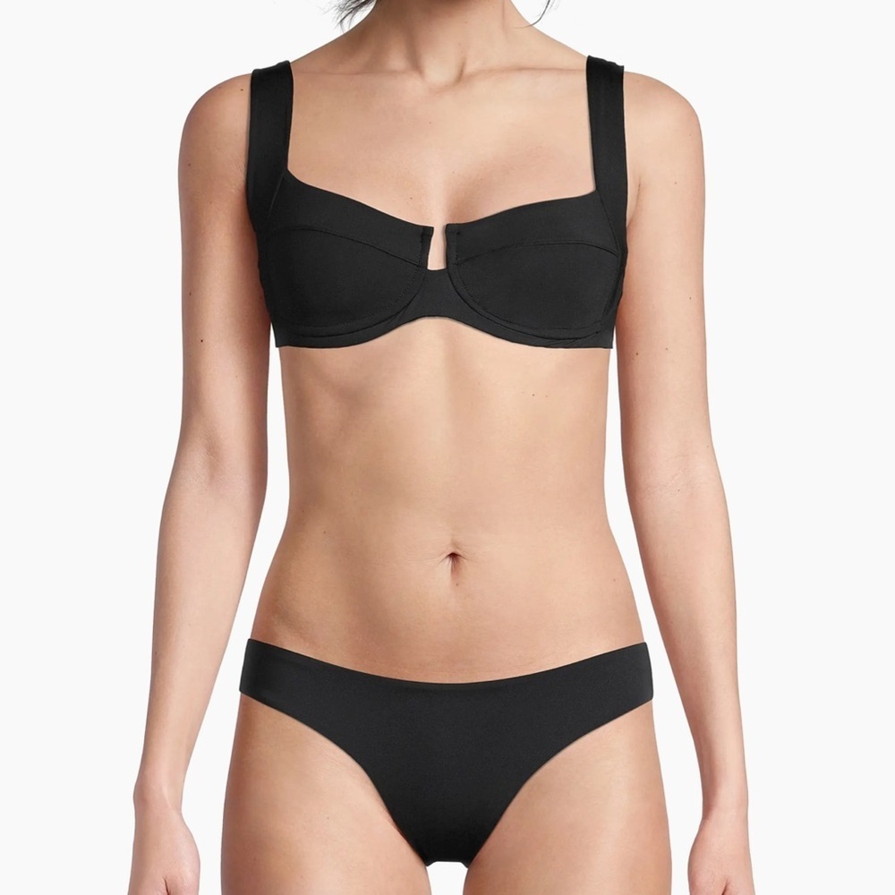 L*Space Sensual Solids Camellia Bikini Top - Picture 8 of 9